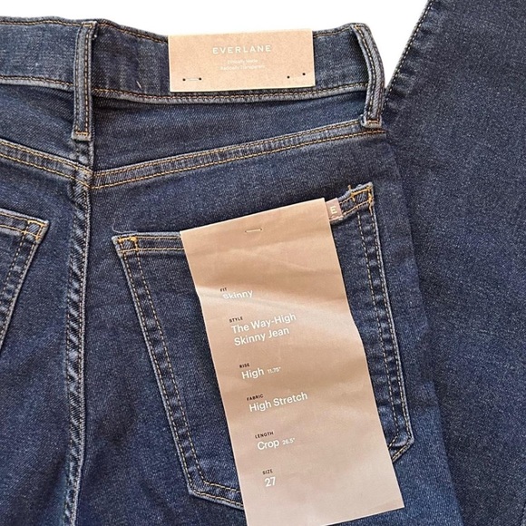 NEW petite Everlane organic cotton jeans. - Picture 2 of 7